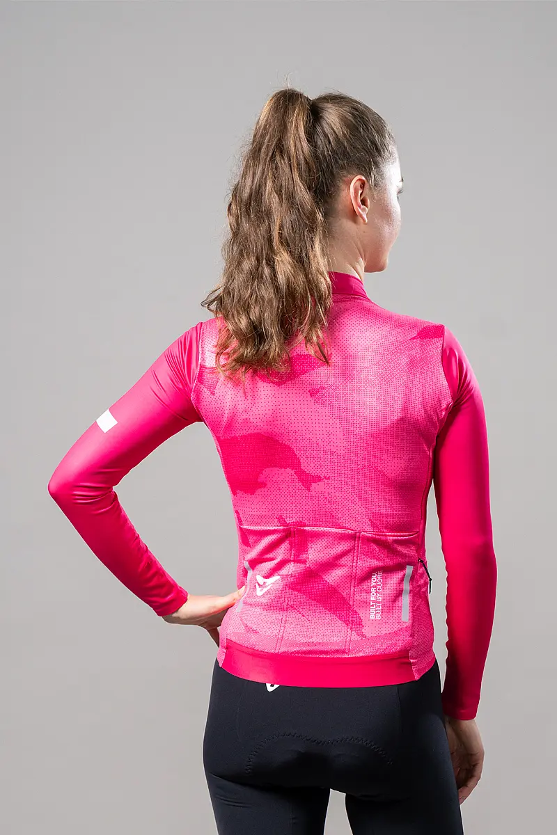 Silver Comp L/Sleeve Midweight Jersey