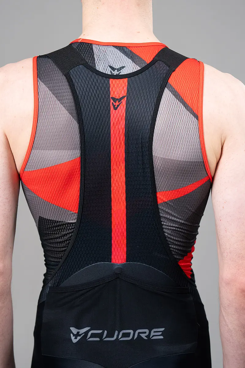 Full Print Sleeveless Vent Baselayer