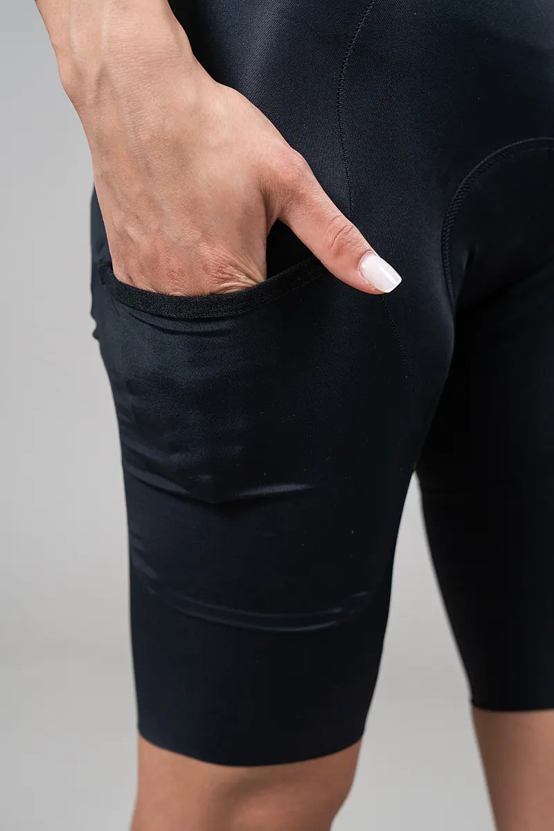 Gold Cargo Bib Short
