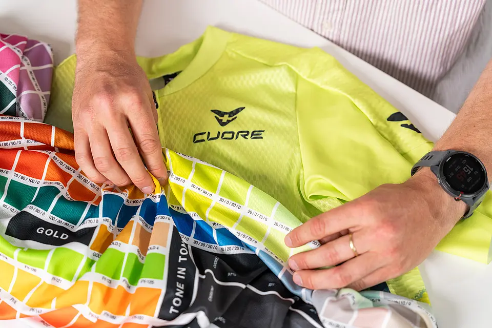 CUORE Color Towel zur Farbbestimmung