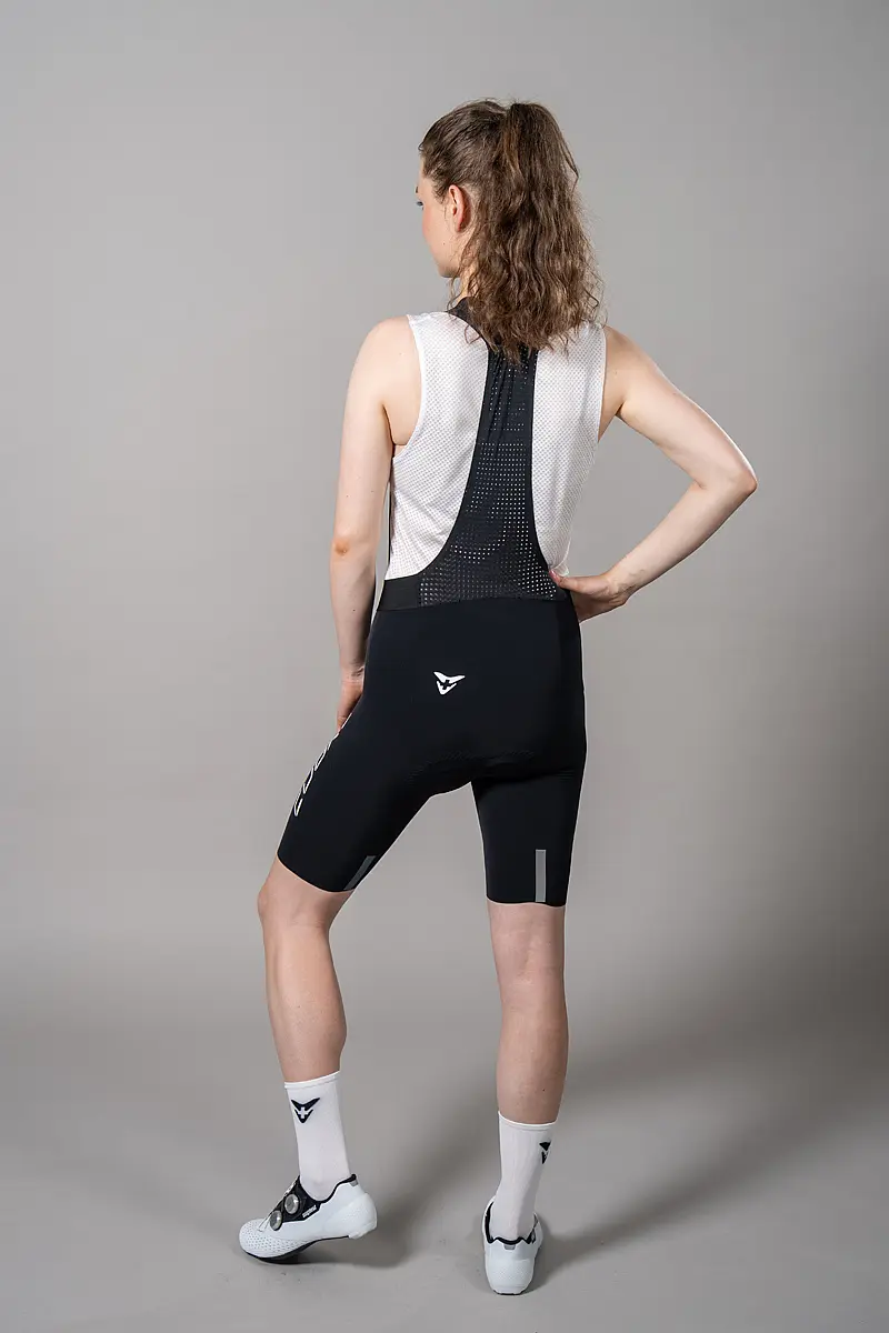 Gold Woven Bib Short