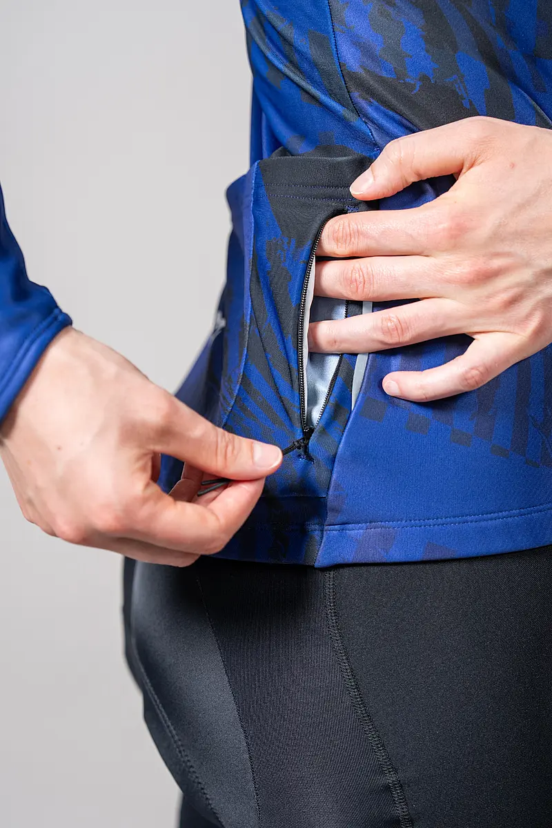 Silver L/Sleeve Active Shield Jersey