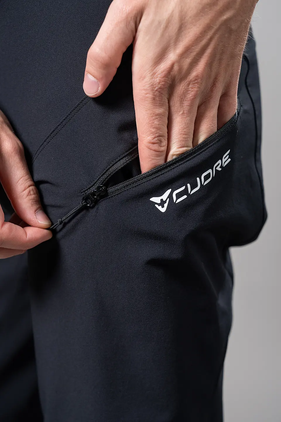 DTF print auf eine individueller Radhose von CUORE