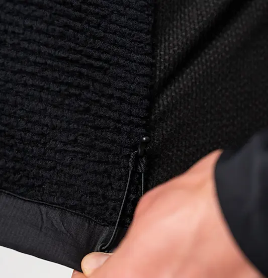 Elastischer Silikonbund mit Quick-Release-Verschlüssen
