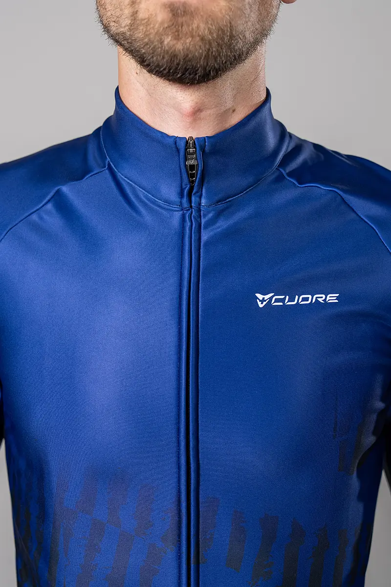 Silver L/Sleeve Active Shield Jersey