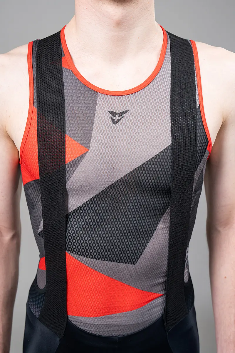 Full Print Sleeveless Vent Baselayer